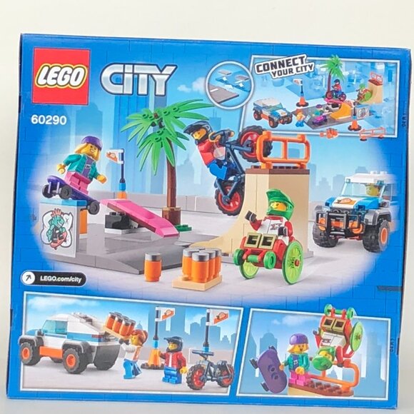 Brand New Lego City Skate Park 60290 Building Kit - Picture 8 of 9